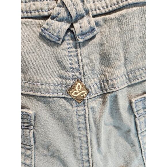 prAna Women's Cargo Shorts Size 4 Blue 28" Waist 4" Inseam Outdoor Hiking - Picture 5 of 5